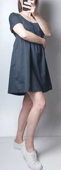 H&M_nowa sukienka ciążowa_S