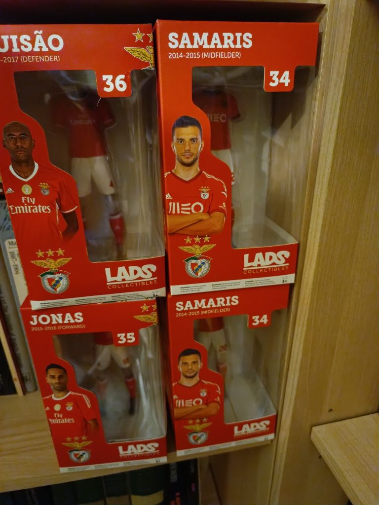 Benfica miniaturas de jogadores