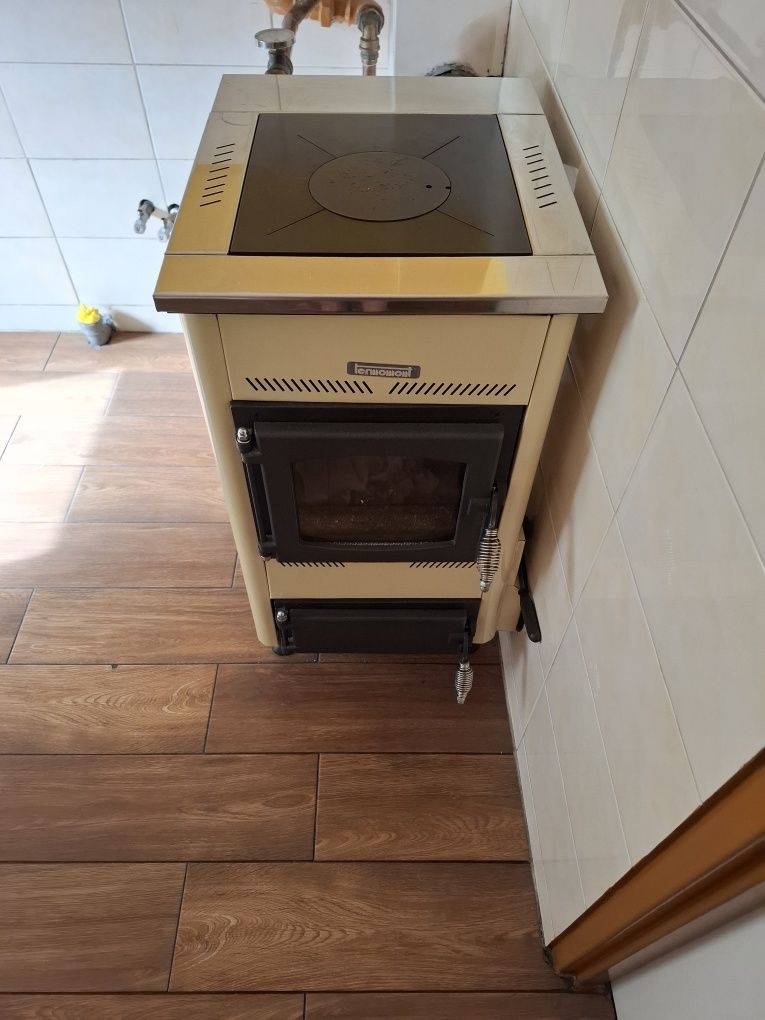 Piec Temy ES10 Beżowy używany 2 lata