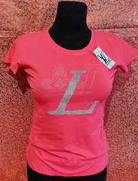 Różowa koszulka damska Louis Vuitton S M L XL wysyłka pobranie Nowość