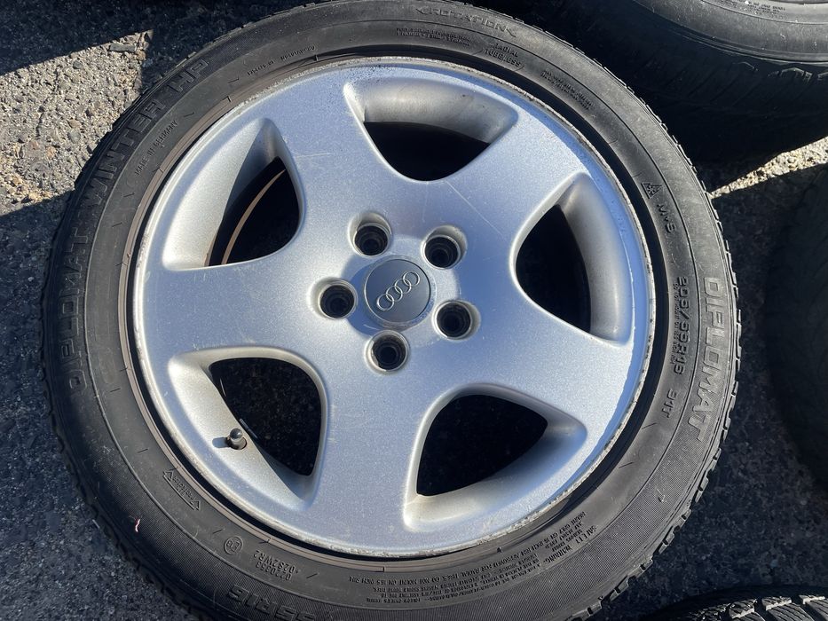 Alufelgi 16’ 5x112 z oponami zimowymi komplet 5szt