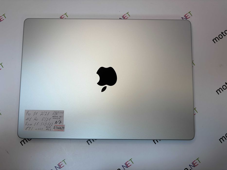 MacBook Pro 14 M1 Pro 8 CPU/14GPU 16RAM 512 SSD Silver 323 цик 89% №7