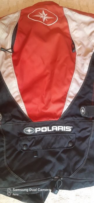 мотоформа мотокомбинезон polaris рост 180см разм 50 целый чистый