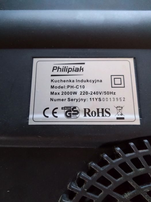 Płyta indukcyjna Philipak PH-C10