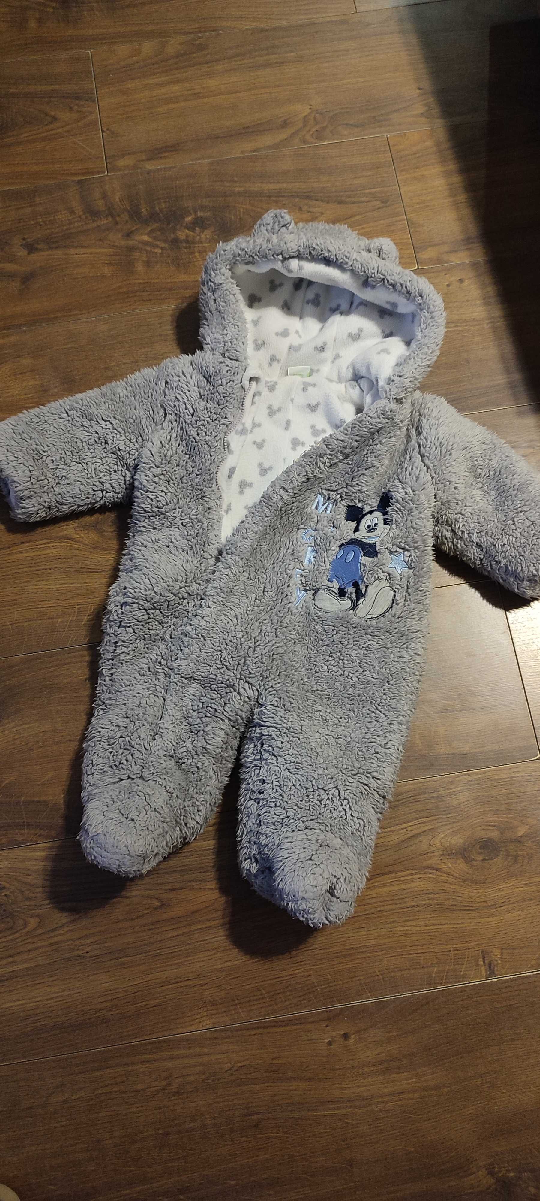 Kombinezon jednoczęściowy wiosenny przejściowy 62 68 myszka Mickey mik