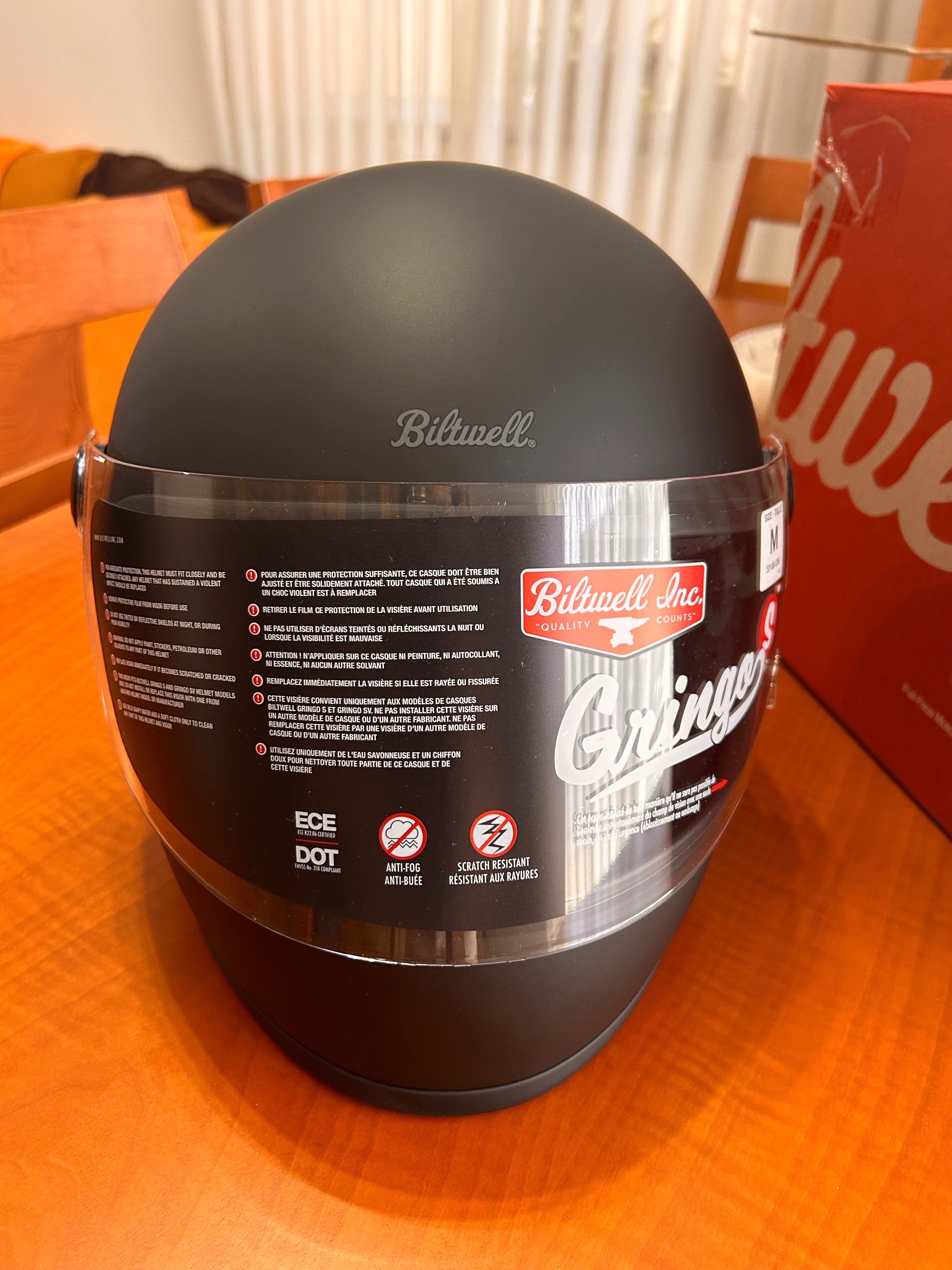 Capacete Bitwell Gringo S Preto tam M
