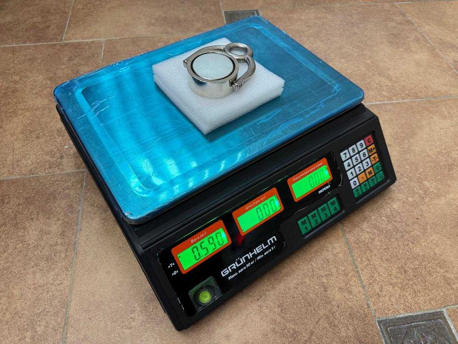 Магніт 200кг Двосторонній неодимовий Пошуковий Рухоме кріпленя LNM60-4