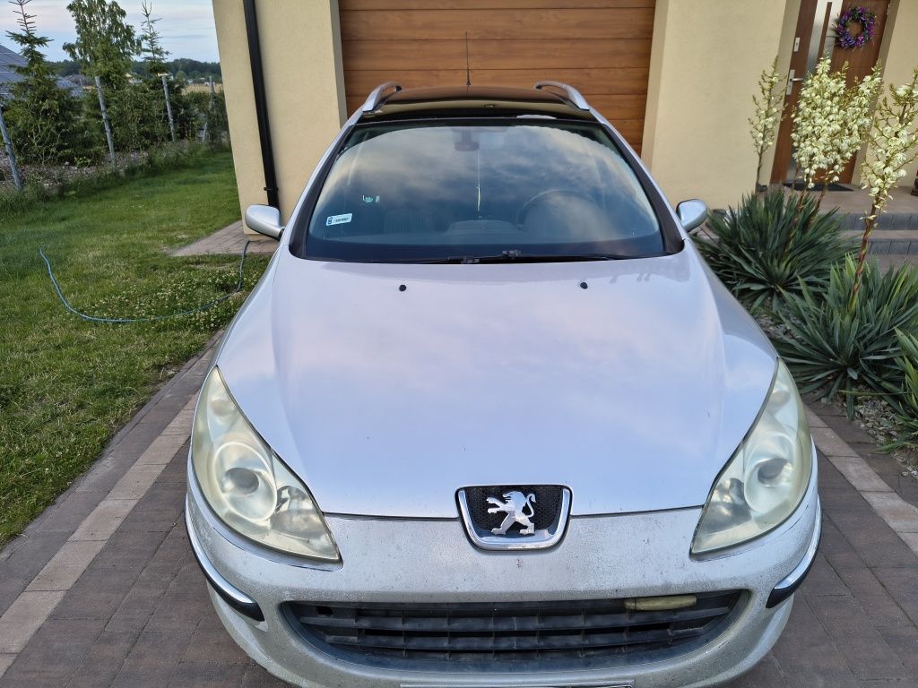 samochód osobowy peugeot 407 sw 2.0 benzyna lpg