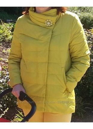 Демисезонная куртка женская 50-52 р