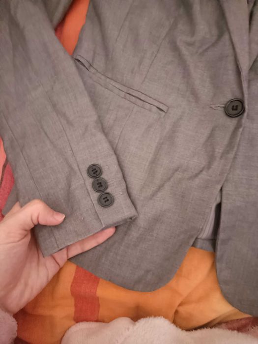 Blazer cinzento mulher