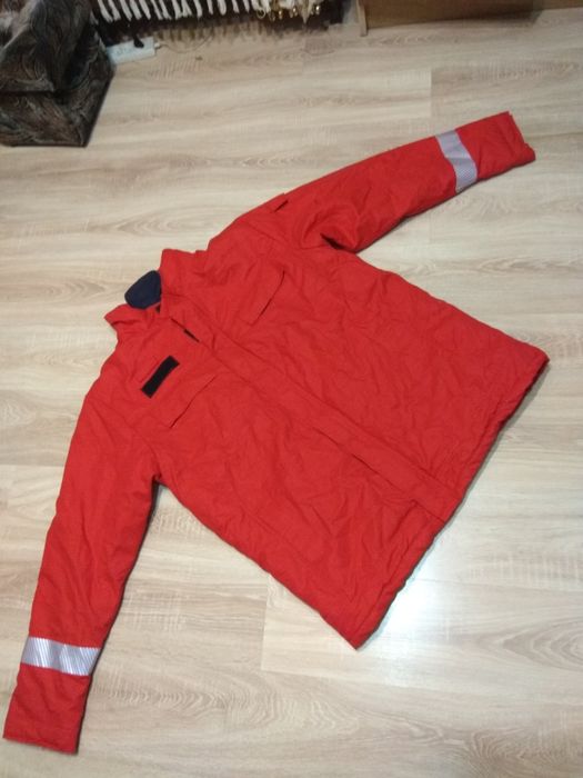 Trudnopalna Ocieplana kurtka ochronna Krystian