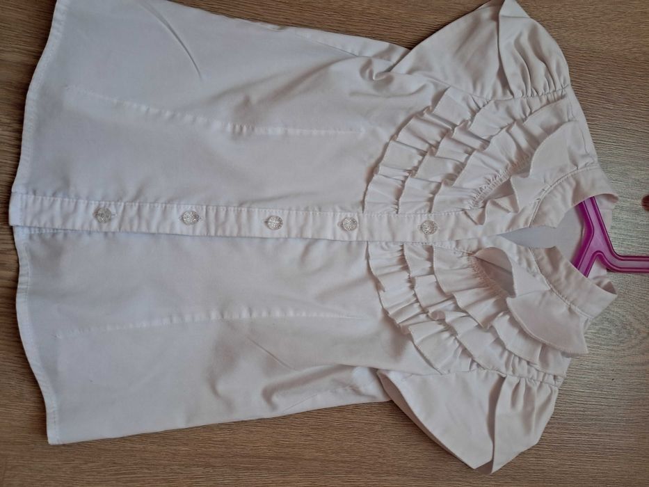 Блузка шкільна біла