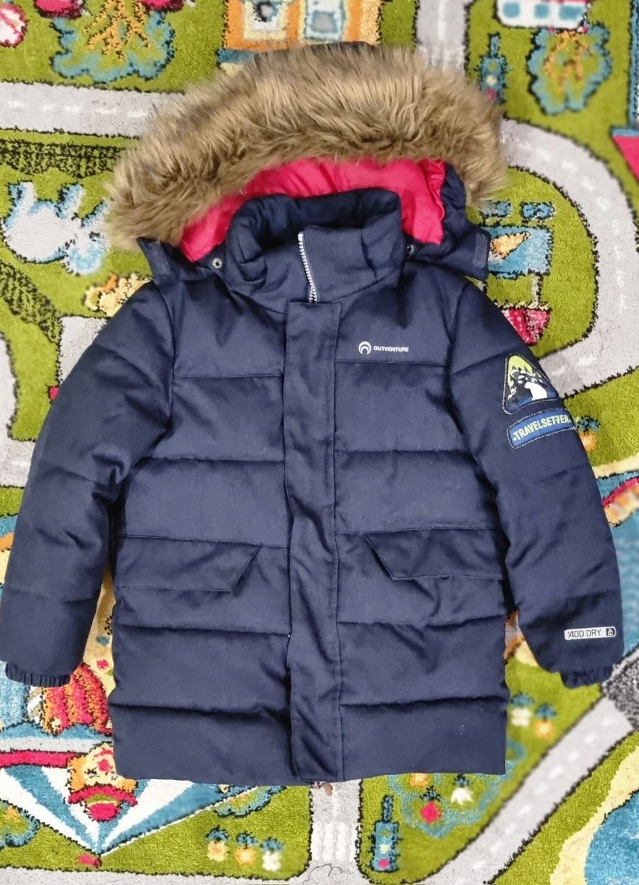Зимняя куртка, парка на мальчика 116-122