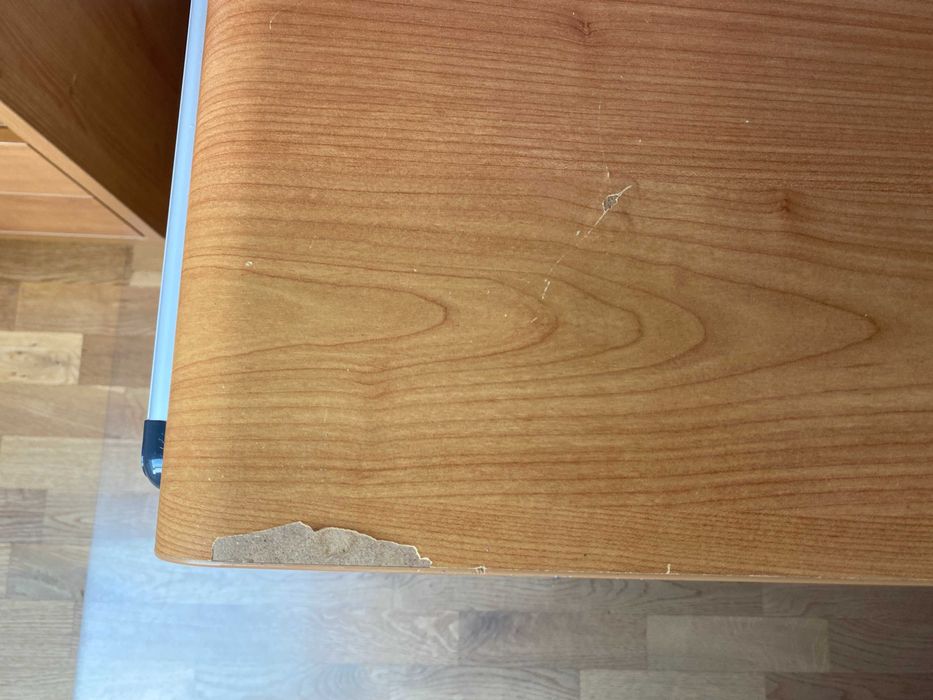 Biurko Elippe BRW w kolorze drewna