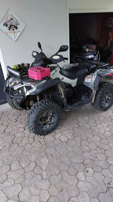 Quad Can-Am 570 XT Outlander MAX poj 650 z wgraną mapą 800R doposażony