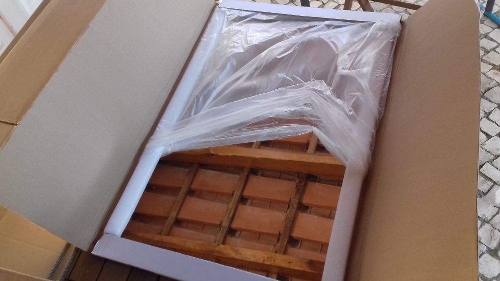 Espelho 42x66cm Novo - tem suporte para pendurar