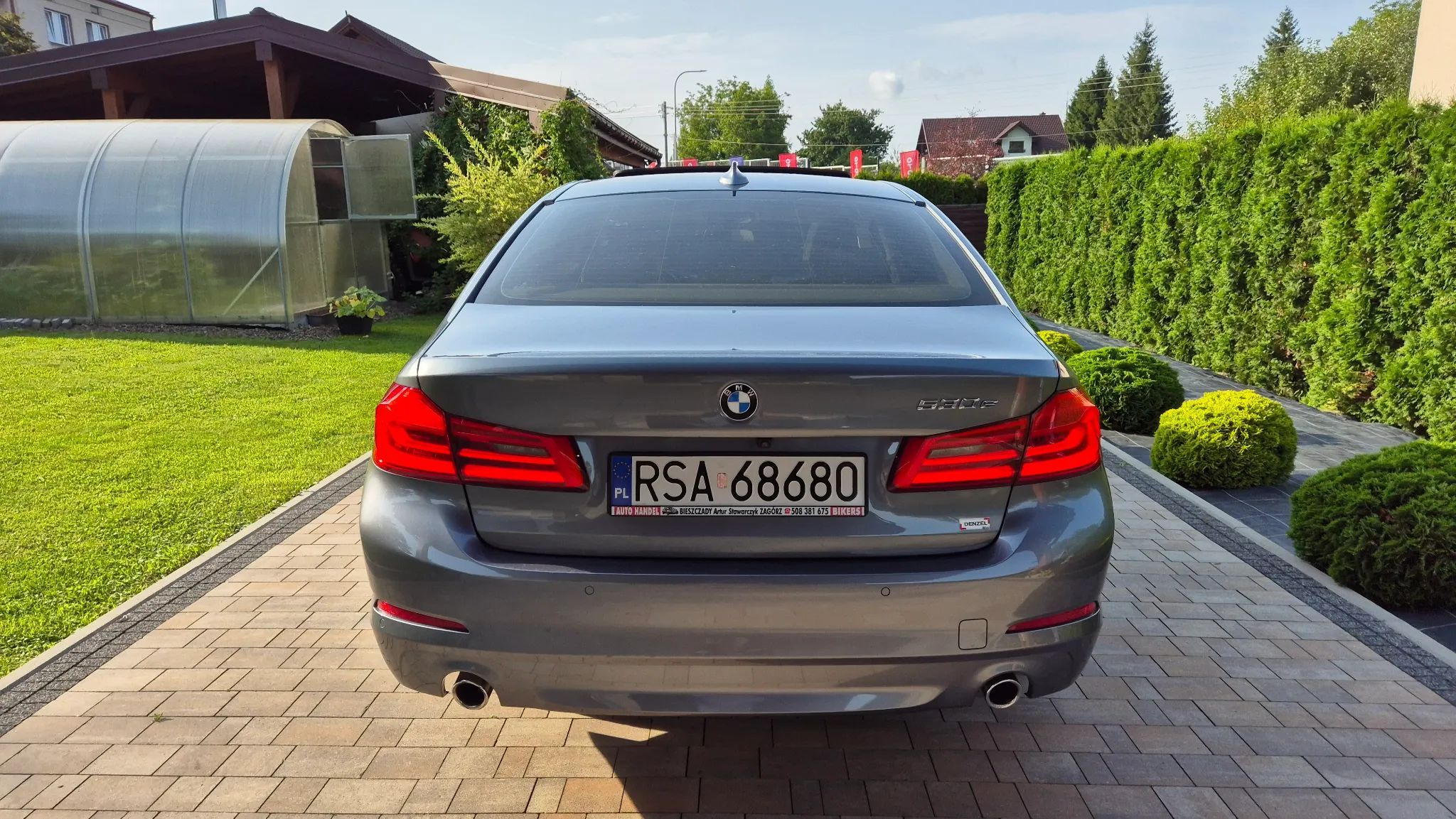 BMW Seria 5 55.000 km / 2018 /Hybryda Plug-In/Kamery 360/Navi/Full Led/ Serwis ASO