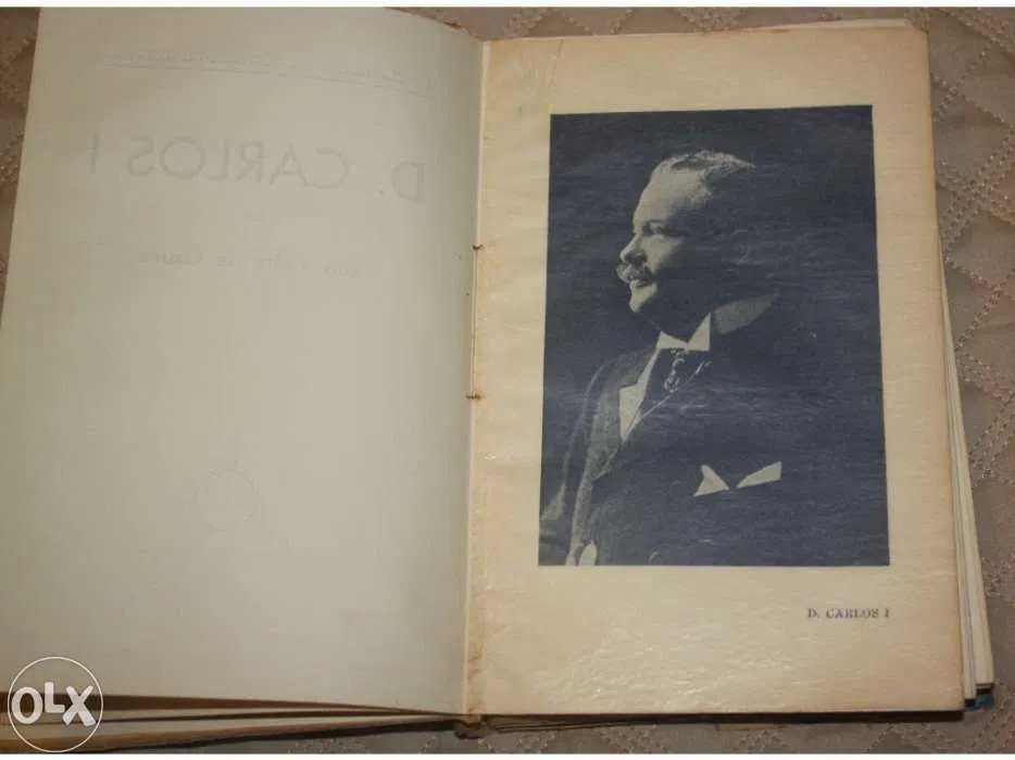 Livro-D. Carlos I por Luís Vieira de Castro de 1936