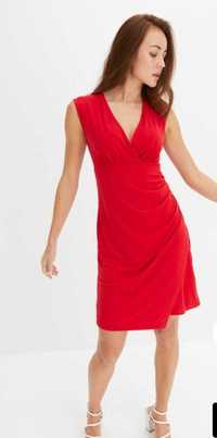 Czerwona elegancka sukienka na specjalne okazje wesele40/42 Body Flirt