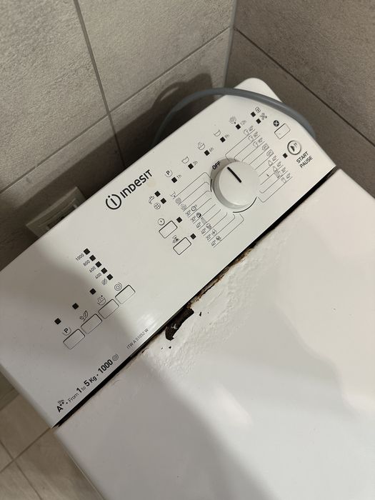 Pralka Indesit ladowana od góry