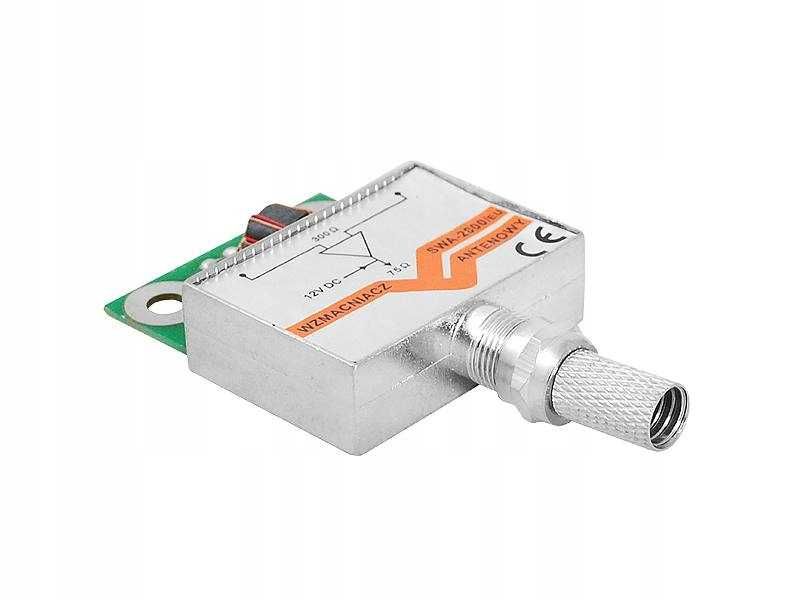 Wzmacniacz antenowy SWA-2000/EU  gniazdem F kanały 1-69 do 25dB