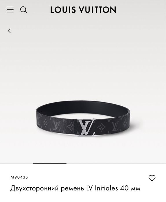 Ремень Louis Vuitton оригінал