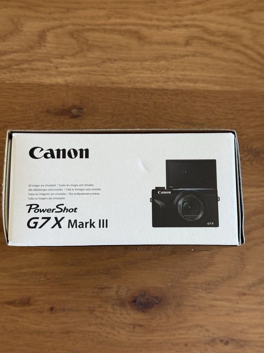Canon Powershot G7X Mark III Preto