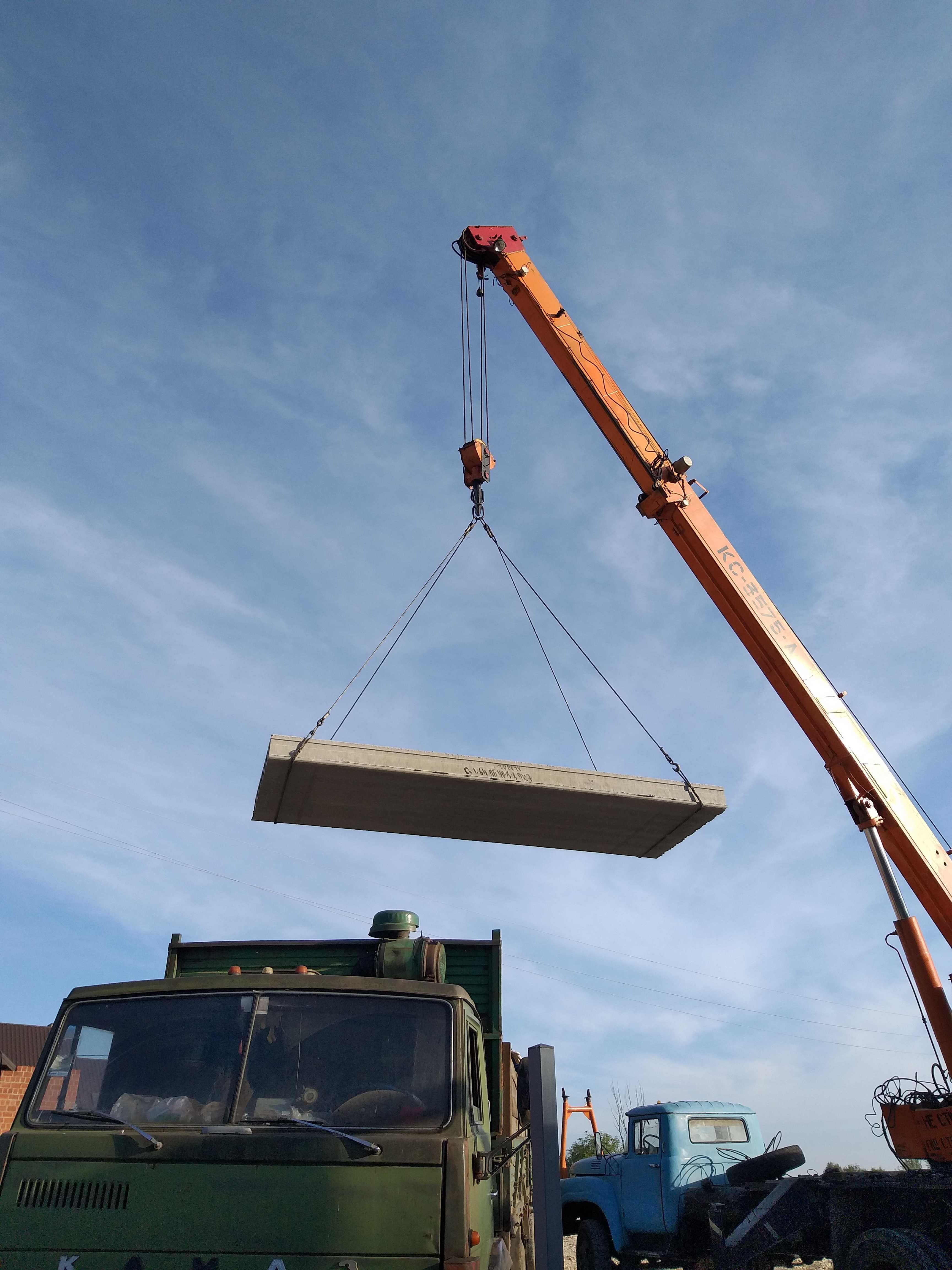 Залізобетонні плити перекриття.Доставка по Закарпатській обл