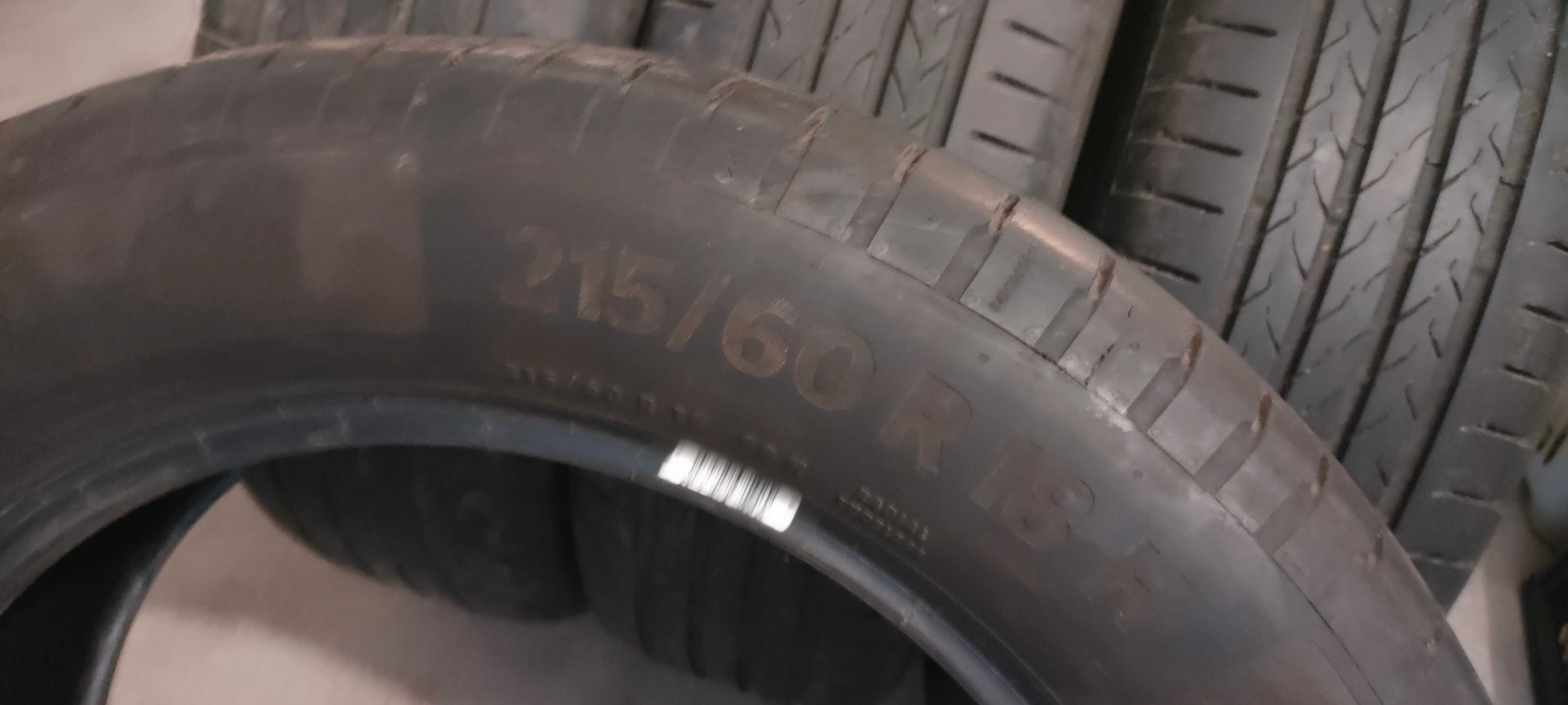 Opony letnie Continental EcoContact 6 Q 215/60 R18H komplet