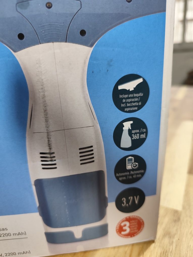 Máquina limpeza vidros a bateria nova ler anuncio