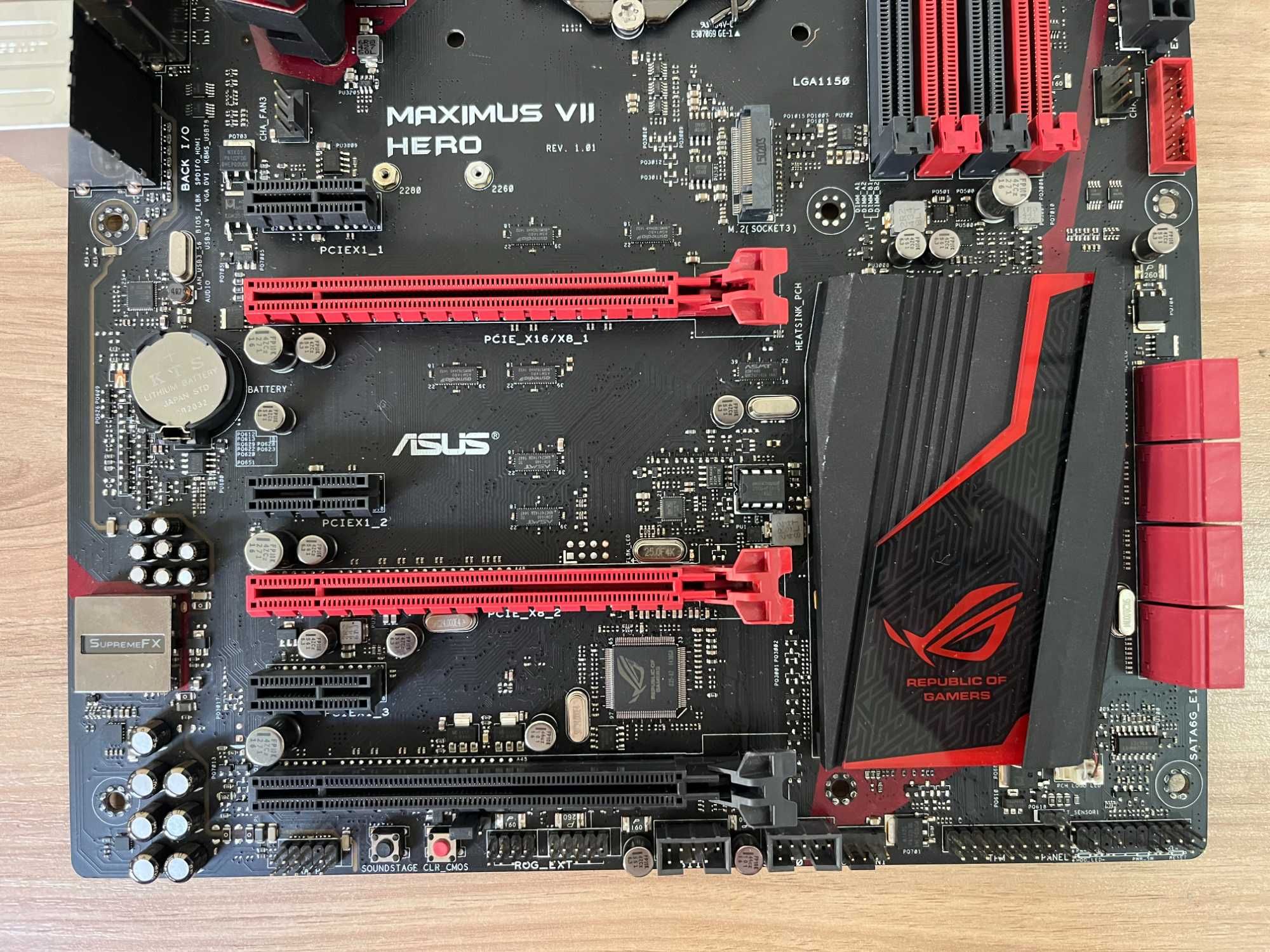 ТОП! Материнская плата ASUS MAXIMUS VII HERO s1150 DDR3 XEON Support