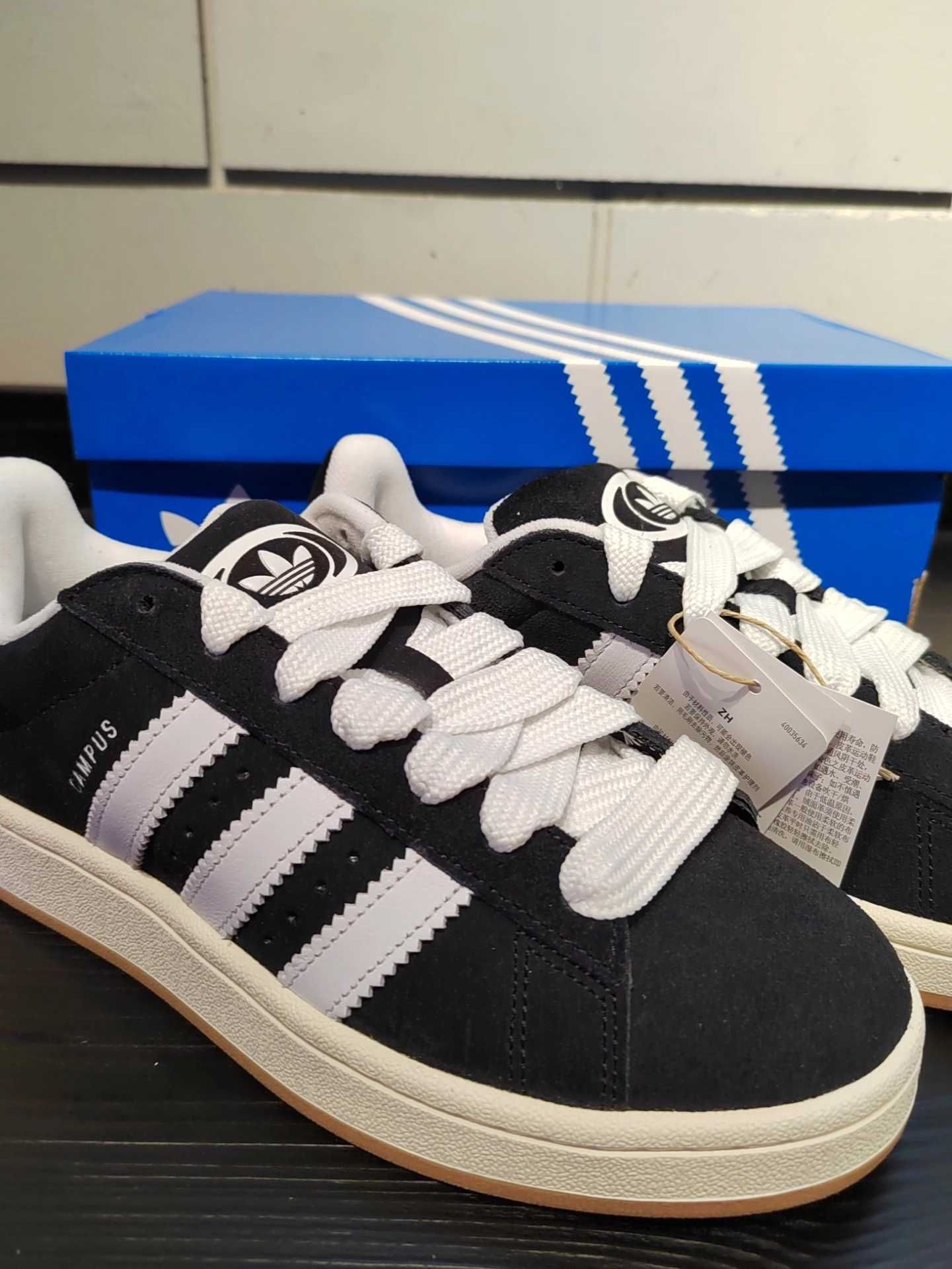 Nowe buty Adidas_kampus_00s_Czarny Moda R.40