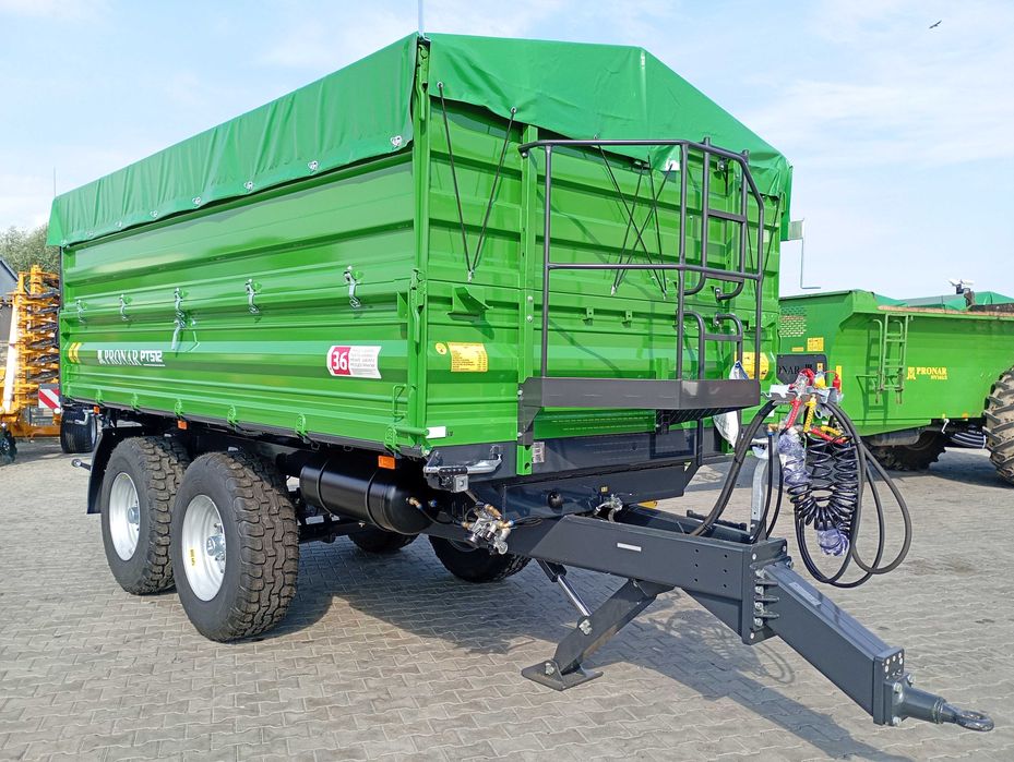 Przyczepa rolnicza tandem PRONAR PT512 - fabrycznie nowa 2025