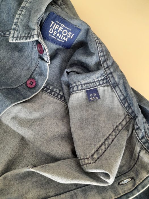 Camisa de ganga rapaz 13/14 anos