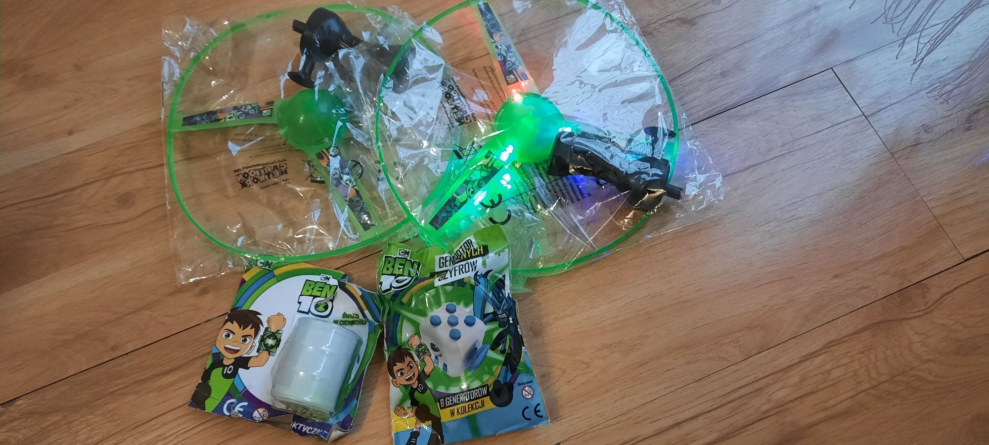 Ben 10 nowe kostka sensoryczna cube zestaw slime