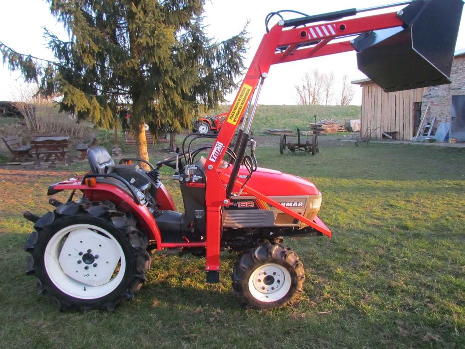 Minitraktorek Yanmar F180 18KM 4x4 Cena z Nowym TUREM