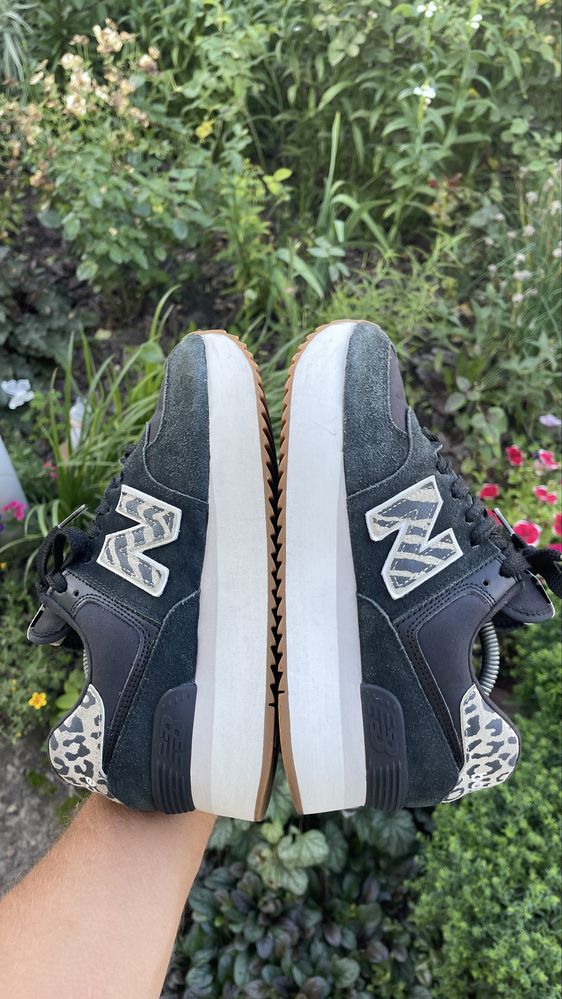 Оригінальні Жіночі Кросівки New Balance 574 Platform Розмір 41
