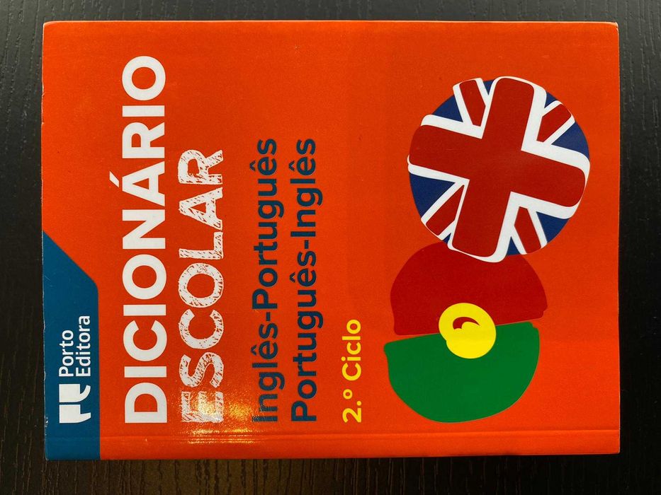 Dicionários Português, Português-Inglês - 5€ cada