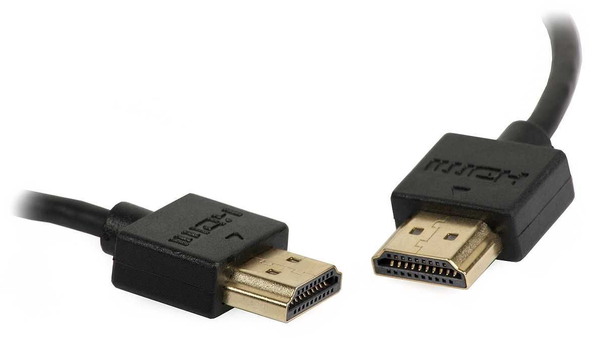 Przewód HDMI 0,5 m Slim High Speed Cable with Ethernet Kod.: H1003