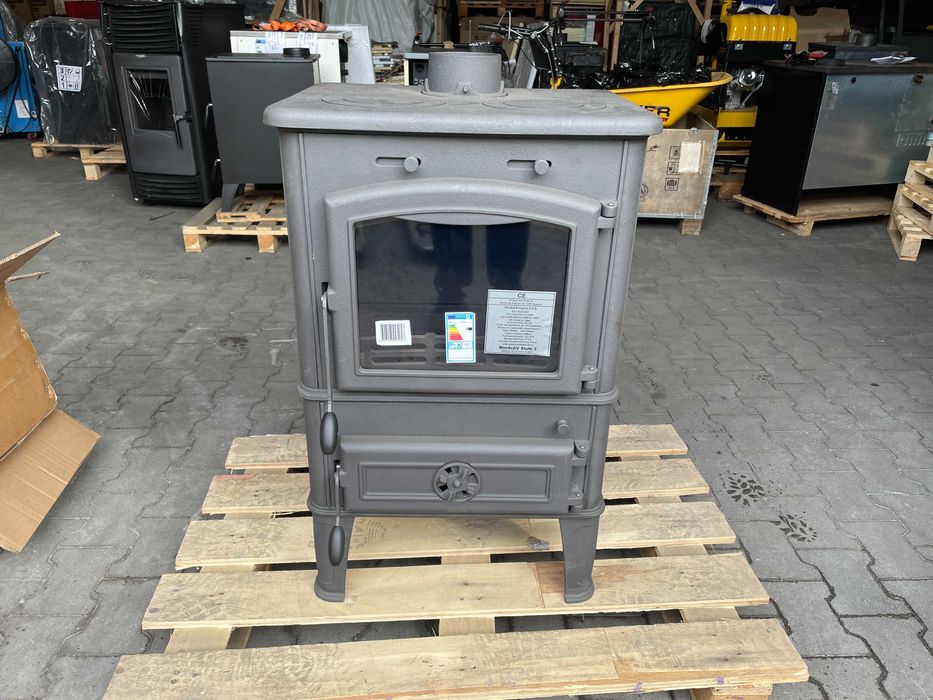 Piec kominek żeliwny FERGUSS LUX / MAGMA o mocy 10,2 kW - II Gatunek