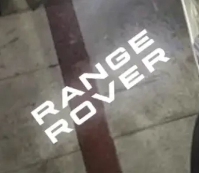 Range Rover проектори логотипів невигораючі Sport Velar Evoque Led