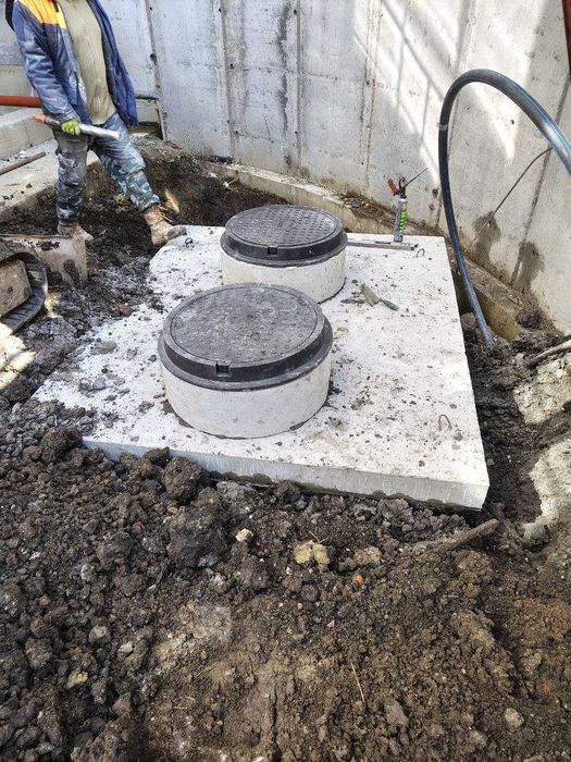 СЕПТИК за 1 день Каналізація для будинку / Підключеня / Бетонні круги