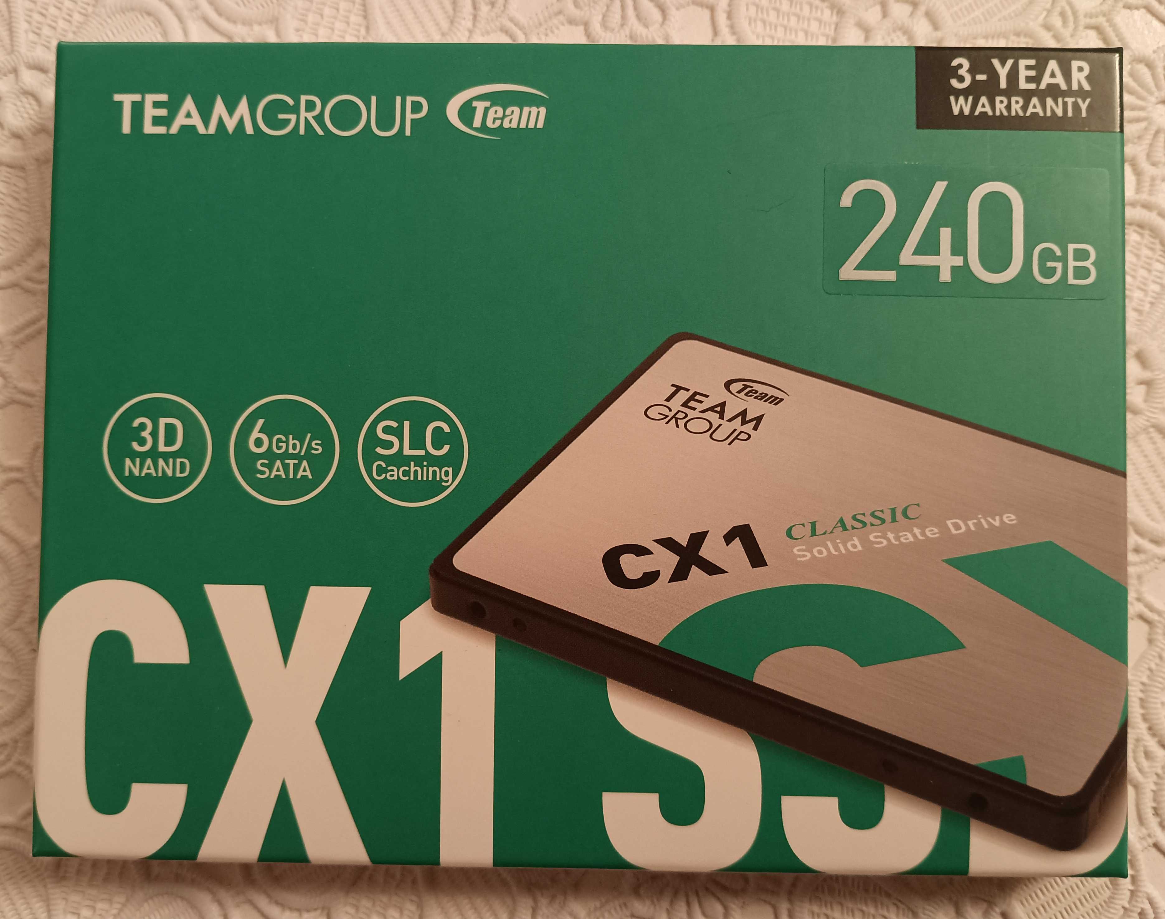 SSD диск TeamGroup на 240Gb