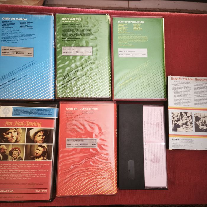 Filmes de Comédia clássicos em BETAMAX