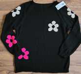 Sweter kwiaty  .
