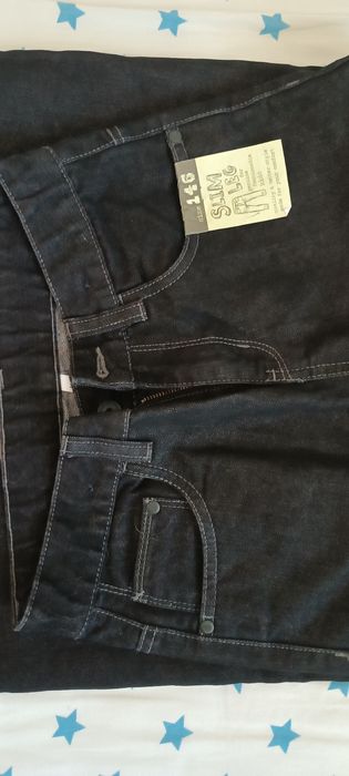 NOWE C&A 146 spodnie jeansowe chłopięce