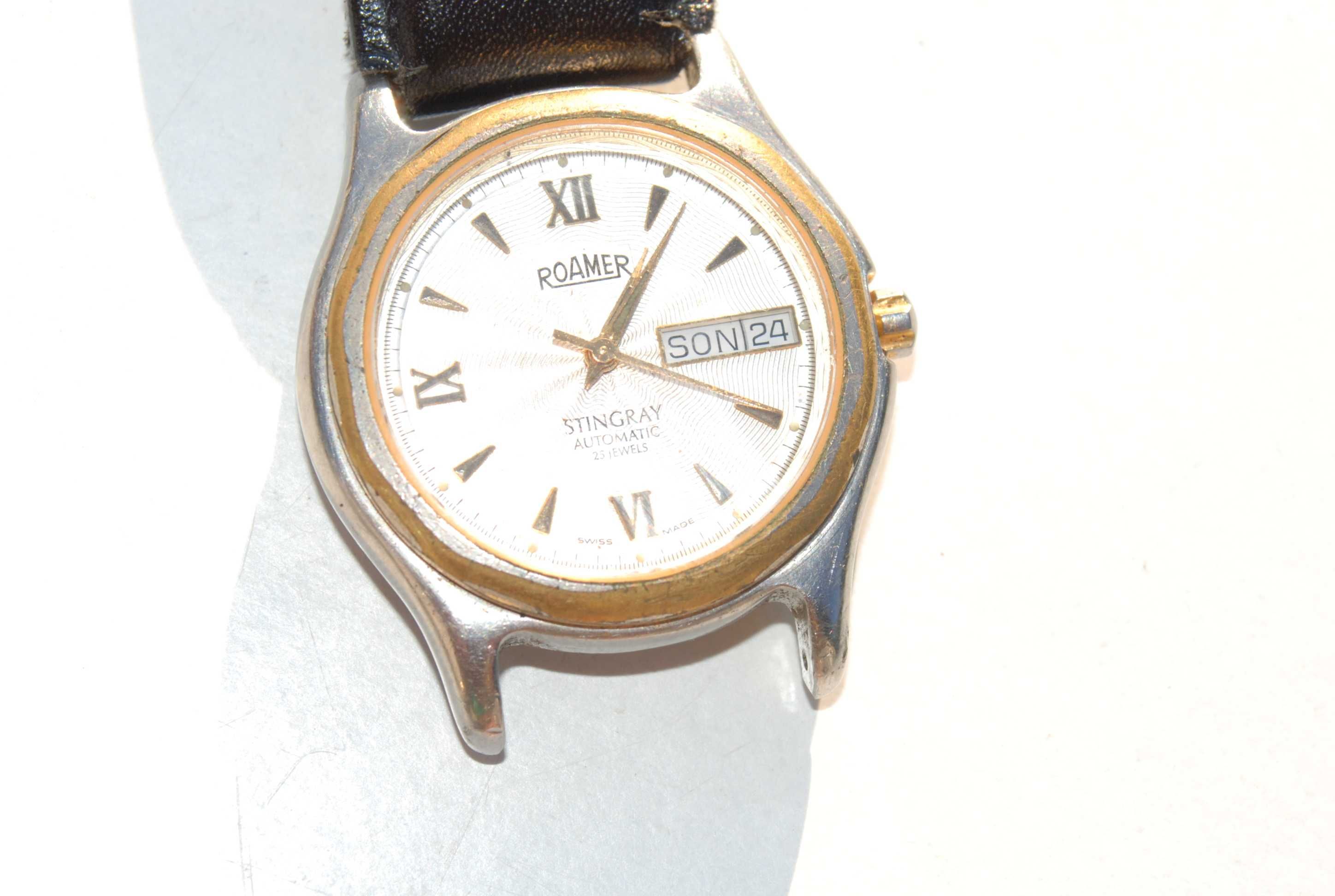 Stary zegarek Roamer stingray automatic 25 jewels