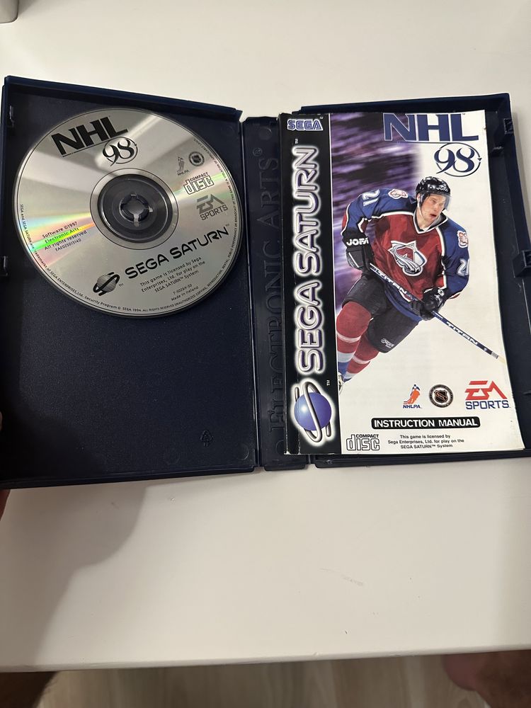 Sega Saturn NHL 98 Komplet dla kolekcjonera !