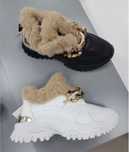 2 KOLORY 36 37 38 sneakersy 39 40 ocieplane botki sportowe z futerkiem
