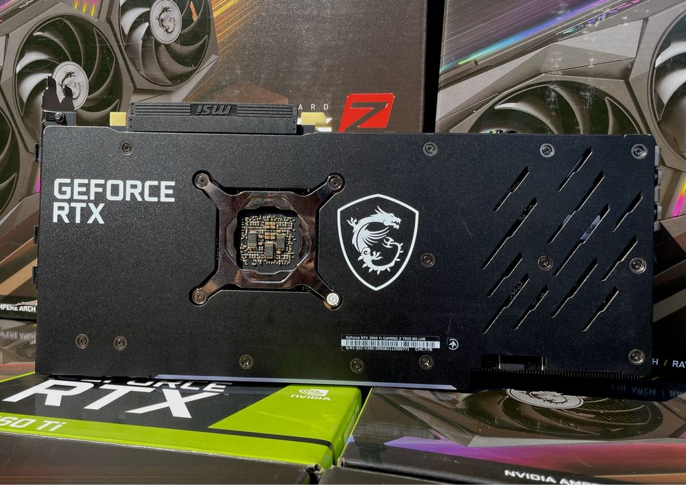 Відеокарта MSI RTX 3060 Ti 8GB Gaming X Trio GDDR6X ГАРАНТІЯ!